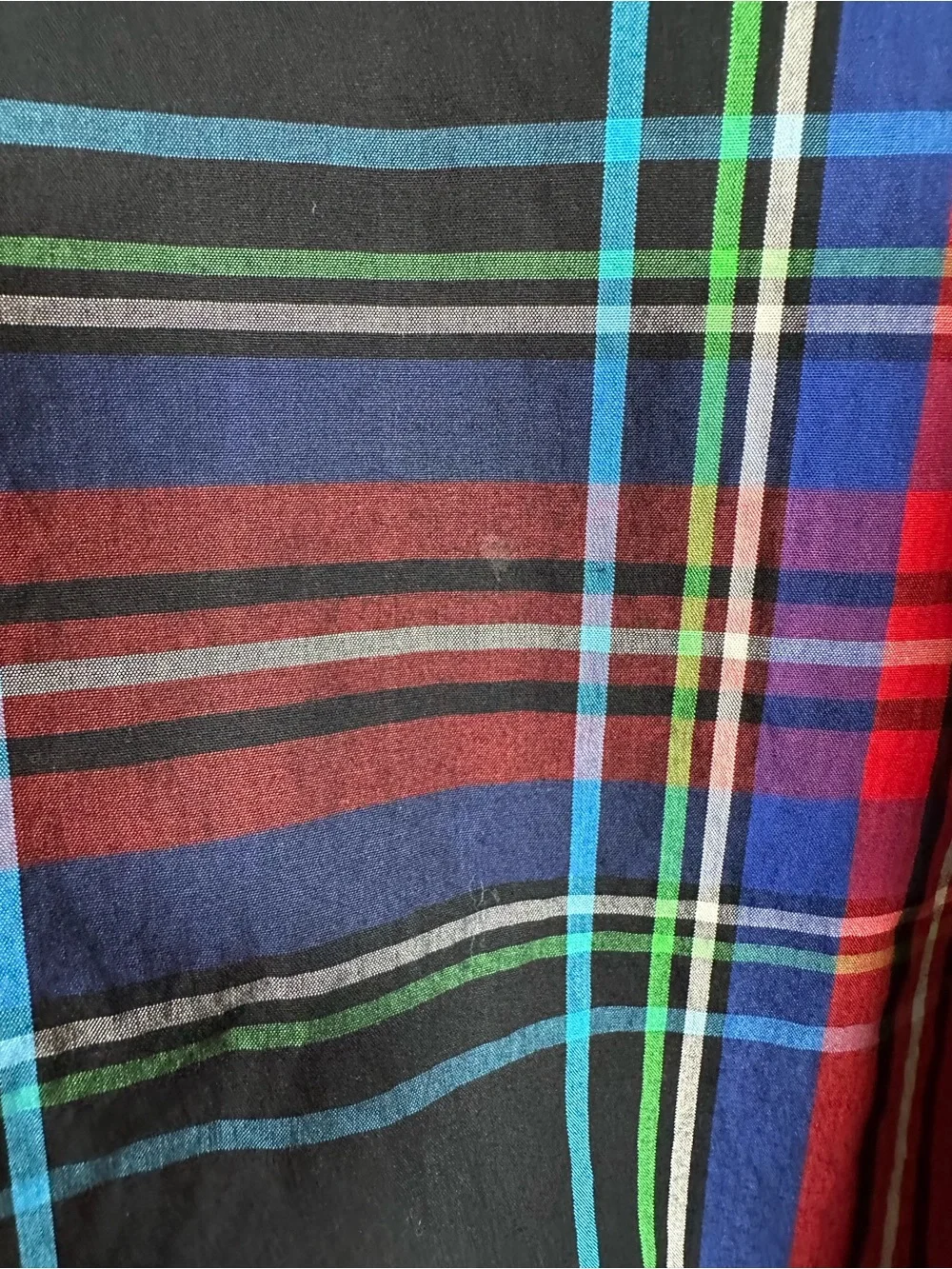 J.Crew Garçon Classic Shirt in Stewart Tartan Organic Cotton Poplin Size 2 BV864